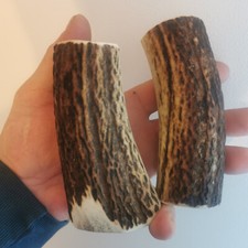 263..RED DEER HORN BLANK.KNIFE HANDLE MATERIAL(NATURAL).