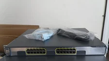 Cisco WS-C3750G-24T-S 24 Port Gigabit Layer 3 Switch 3750G-24T-E ipservices ios