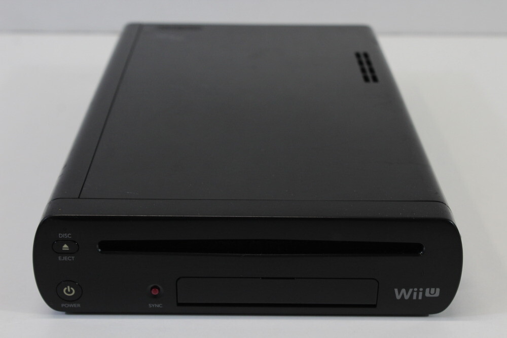 Nintendo Wii U Black Console 32GB & OEM AC Adapter NTSC-J Japan