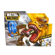 ZURU Metal Machines T-REX ATTACK Jurassic Dinosaur Car Race Track BRAND NEW 2020