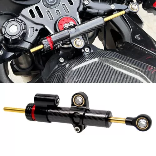 For YAMAHA MT-07 FZ-07 2014-2019 CNC Steering Damper & Mounting Bracket Kit - Picture 11 of 12