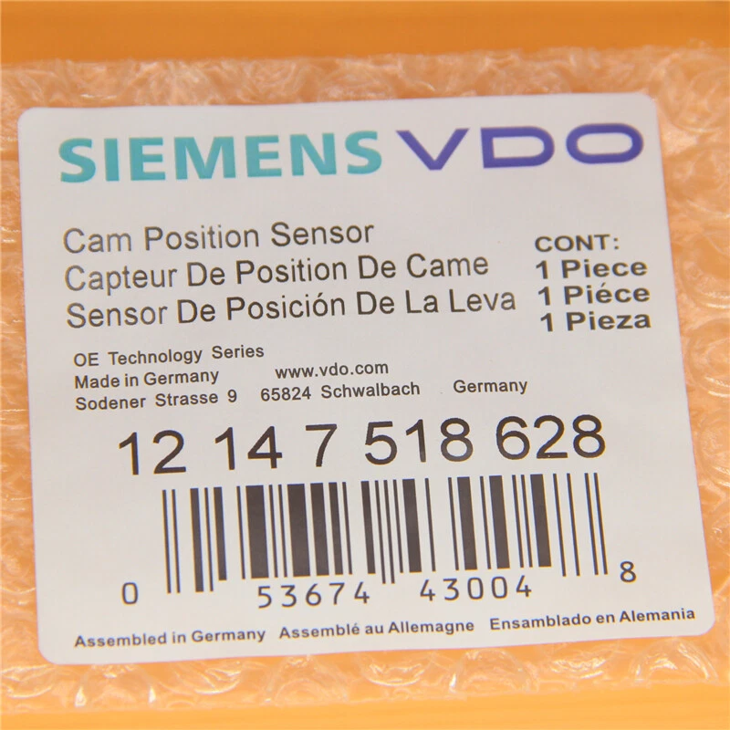 New 2 Engine Camshaft & 1 Crankshaft Position Sensors fit BMW 330Ci 2001 - 2005 - Image 4 of 4