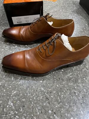 Saffron Cap Toe Oxford Magnanni MAGNANNI Antiqued Brown Cap