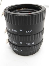 Auto Extension Tubes  Canon EOS Cameras - 13mm, 21mm, 31mm Lens DIGITAL