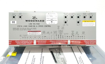 WOODWARD LOW VOLTAGE 2301A LOAD SHARING & SPEED CONTROL 9907-019 REV.H