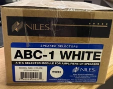 Nile ABC-1 Speaker Selector, White