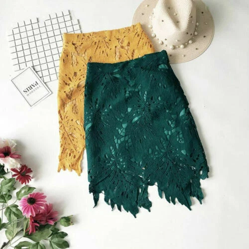Polyester Floral Skirts for Women