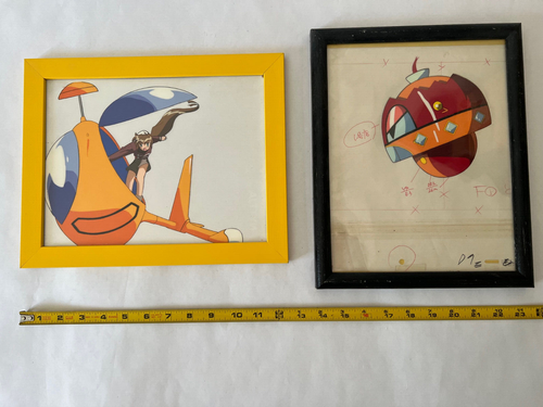 Lot 2 WILD CARDZ ANIME CEL PAINTINGS Japan Original Animation MANGA 1997 Movic - Picture 7 of 7