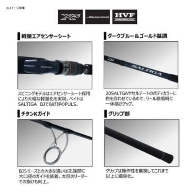ダイワ ソルティガ SALTIGA R J60S-2HI Jigging Rod Daiwa SALTIGA R J60S-2 HI | eBay