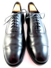 Allen Edmonds "PARK AVENUE" Cap-Toe Oxfords 12 AAA Black Made in USA 739