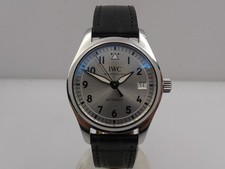 IWC PILOT AUTOMATIC 36mm IW324007 WITH PAPERS YEAR 2017 SANTONI STRAP 3240 WATCH 8