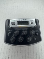 Sony Walkman SRF-M37V AM/FM/WB Portable Radio w/ Belt Clip Tested Works