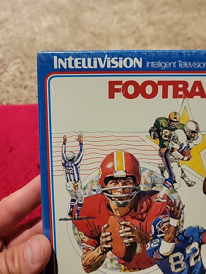 NOS Factory Sealed FOOTBALL Intellivision Video Game Early Version Mint A+ RARE - Image 2 of 4
