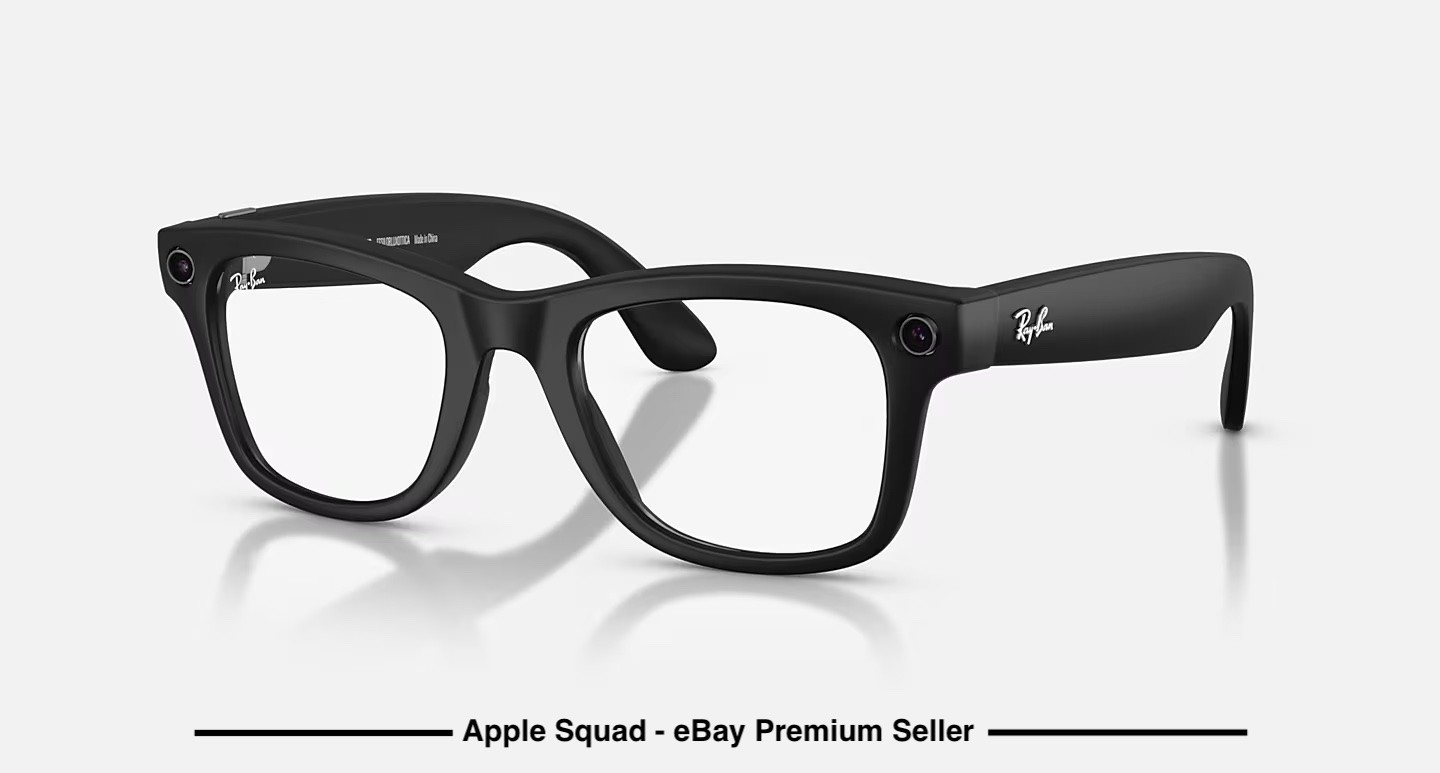 Ray - Ban Unisex Black/Blue/Light Rw4012 Ray-Ban Meta (Gen 2) Wayfarer 601Ssb Optical Frames Injected Transparent Squared Anti- Anti-Glare - Image 8