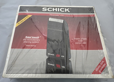 Vintage Schick Flexamatic F21, Total Touch  Shaver / Razor, NOS