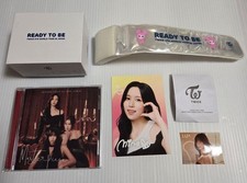 TWICE READY TO BE LIGHT STRAP LED Pulsera Misamo CD Set para Concierto en Vivo