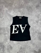 Emporio Armani Tank Tops Rundhals T-Shirts Baumwolle L Black