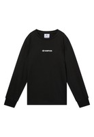Langarm T-Shirt Champion Jungen Xxs, Baumwolle, Schwarz, Modell-Nr. Legacy
