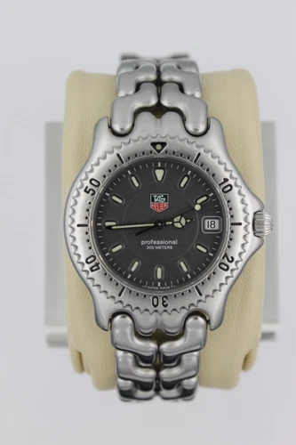 Tag Heuer WG1113.BA0473 Mens SEL Series Professional Watch Gray Silver S99.206