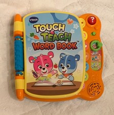 VTECH Touch and Teach Word Book Interactive Letters Reading Music