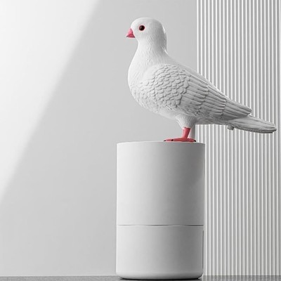 Pigeon Shape Soap Dispenser Automatic Induction Foam Hand Washer Fine Foam  H