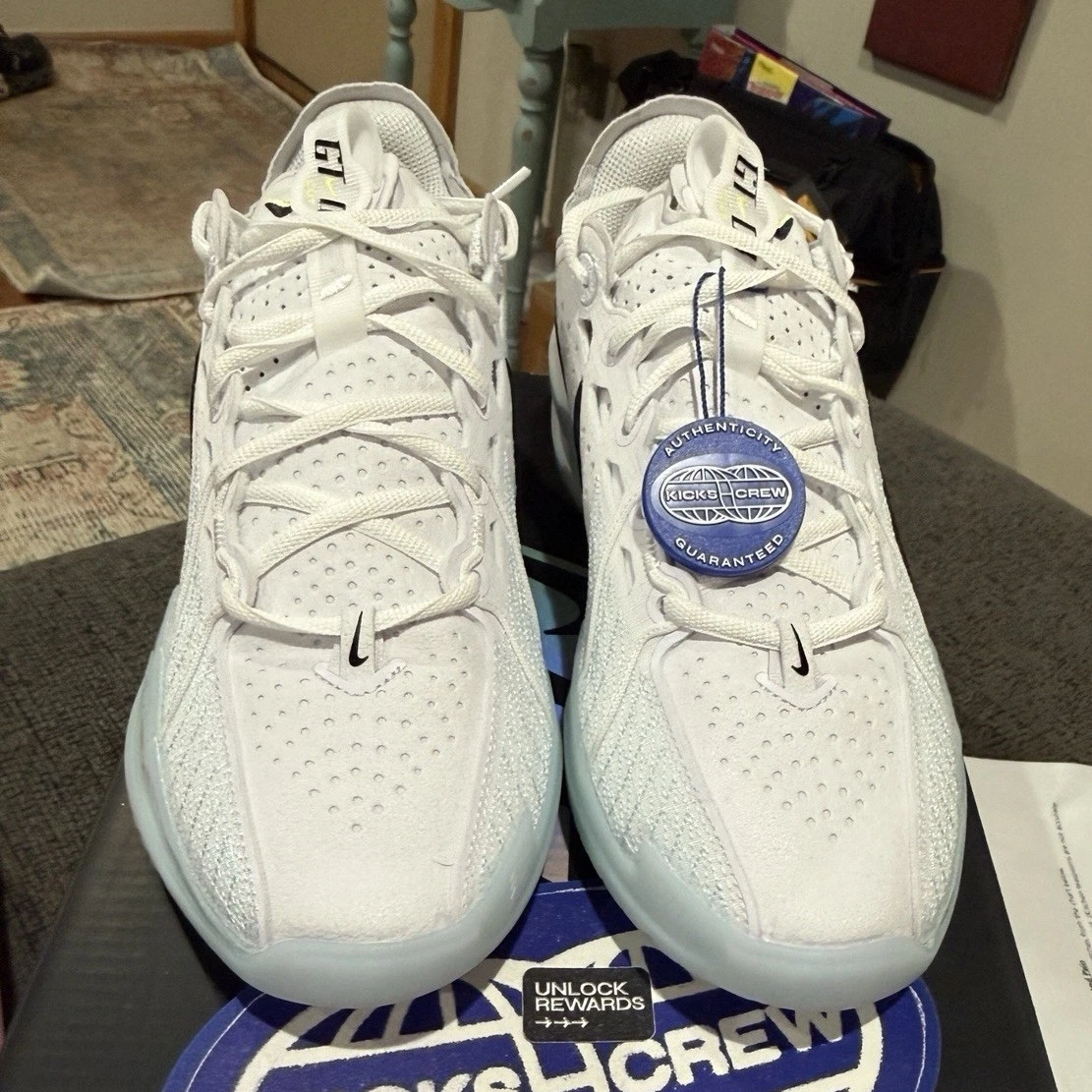 Nike Air Zoom GT Cut 3 EP White Glacier Blue for Sale