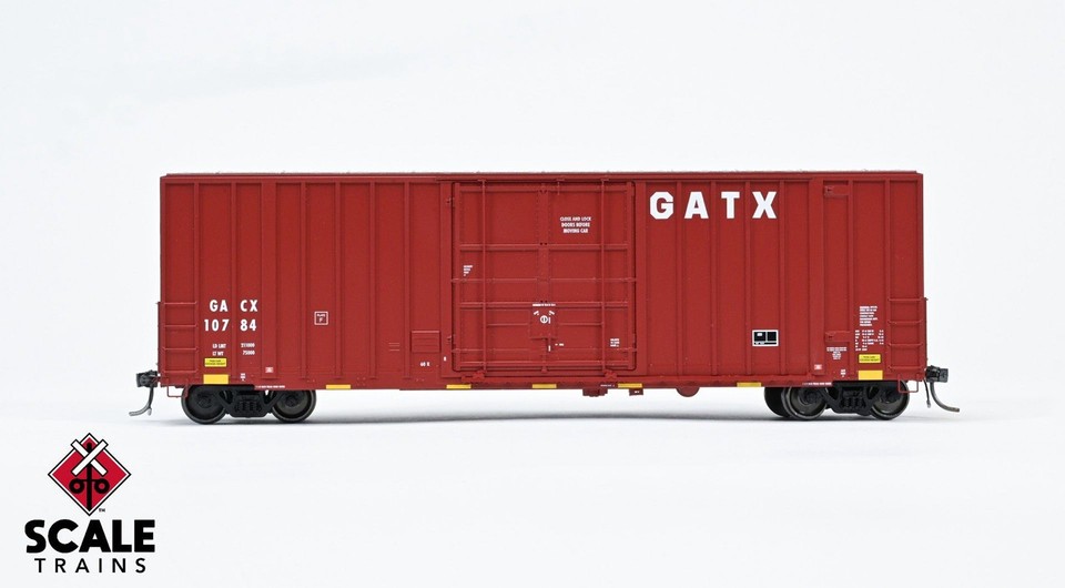 EXACTRAIL HO Gunderson 6269 50' High-Cube Boxcar GATX / GACX ex NADX ex ...