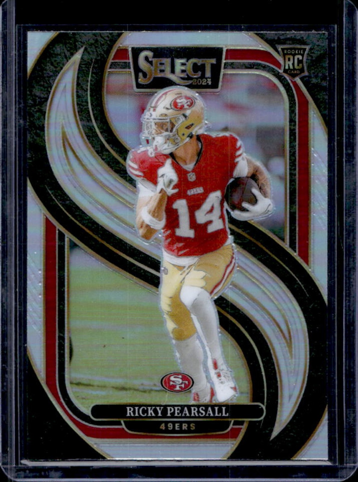 2024 Select Ricky Pearsall Premier RC Silver Prizm #173 49ers