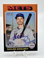 2024 Topps Heritage - Taylor Kohlwey Real One Autographs #ROA-TK (RC, AU)