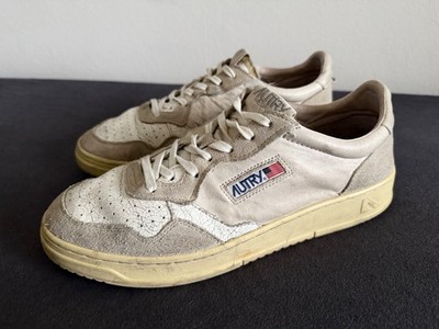 AUTRY-SNEAKERS-MEDIALIST-LEDER-OFFWHITE-GR.45-VINTAGE LOOK