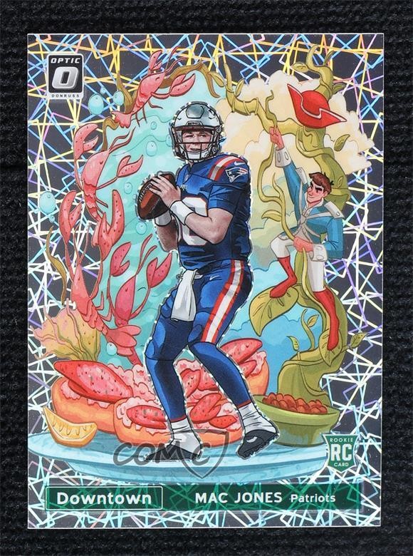 2021 Panini Donruss Optic Downtown Mac Jones #DT-40 Rookie RC