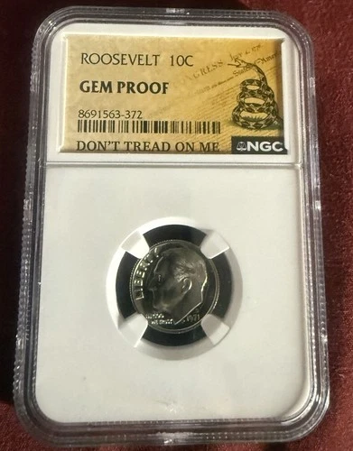 NGC GEM Proof Roosevelt Dime *Random Year*