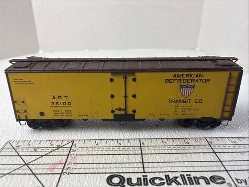 Kit lateral de hojalata construido escala O American A.R.T. Modelo de ferrocarril refrigerado 36100 | Zustand: Used