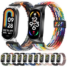 Magnetic Nylon Band Strap For Xiaomi Mi Band 8/8 NFC/9/9 NFC/10/10 NFC Wristband