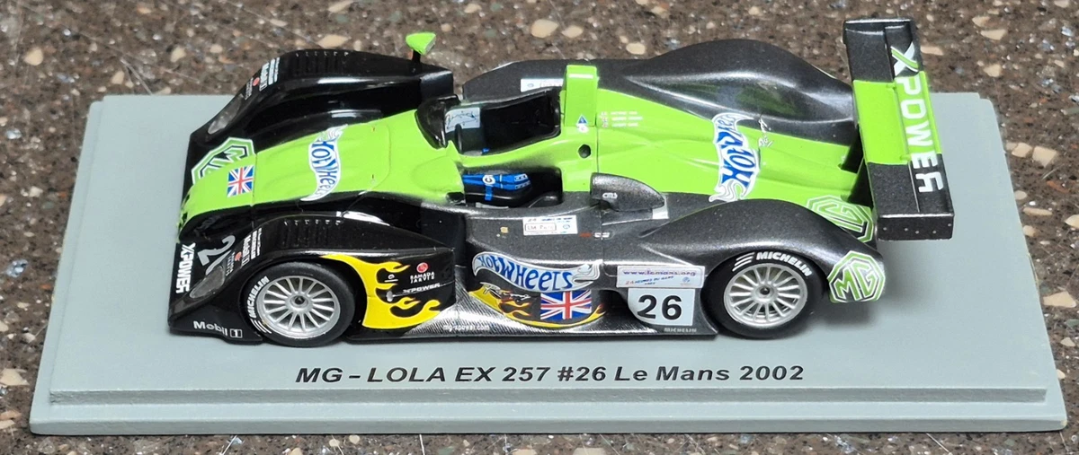 1/43 Spark MG-Lola Ex 257 De 2002 24 Heures De le Mans