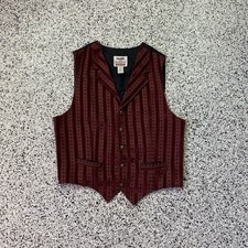 The Old Frontier Clothing Company Mens XL Vest Metal Button Waistcoat USA