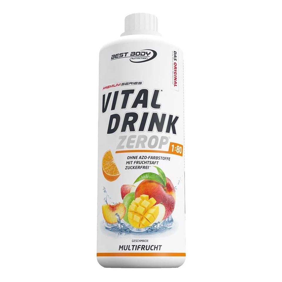 Best Body Vital Drink 1000ml Flasche Mineraldrink Konzentrat
