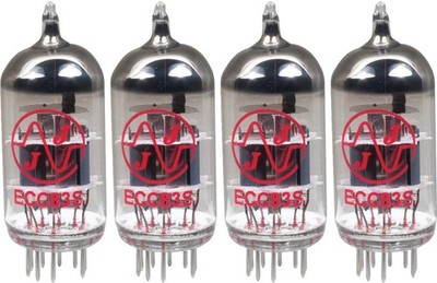 Jj Electronic 12Ax7 Ecc83 Preamp Tubes Package Of 4 For Musicians Amps