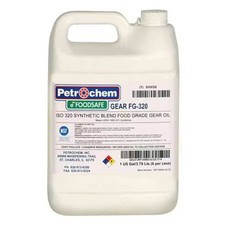 Petrochem Foodsafe Gear Fg-320-001 1 Gal Gear Oil Jug 320 Iso Viscosity, 90