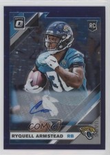 2019 Donruss Optic FOTL Purple Stars Prizm 22/50 Ryquell Armstead #101 Auto x5u