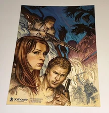 DOLLHOUSE Promo Poster Litho Joss Whedon Dushku Comic Con