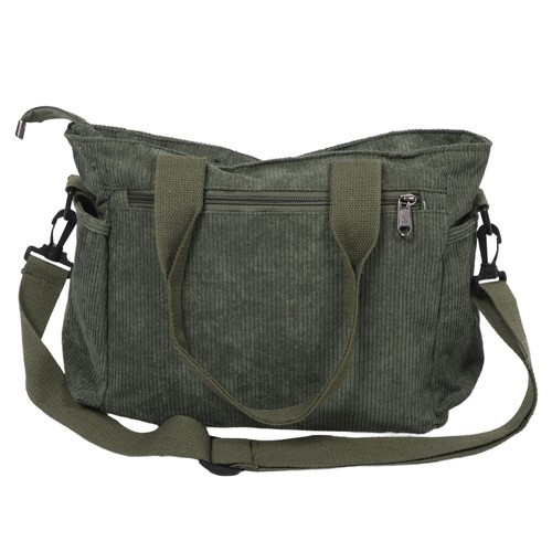  Women's Tote Bag Corduroy Handbag with Detachable Strap Handbags for - Picture 3 of 12