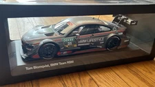 1:18 Bmw M4 DTM 2015 Diecast Model Car - Tom Blomqvist / Team RBM #31
