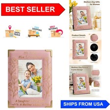 Charming Mother's Day Keepsake Frame - 4x6 with Metal Corner Protectors