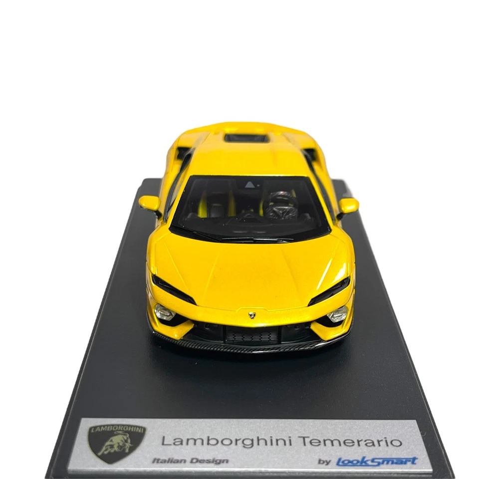 Modellino Auto Looksmart 1/43 Lamborghini Temerario Giallo Inti - Immagine 2 di 4