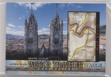2021 Upper Deck Goodwin Champions World Traveler Map Relics Quito Ecuador 7jt