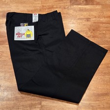 New Ben Davis Gorilla Cut Wide Leg Baggy Pants Black Men's Sz 38x31 Irregular
