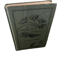 A Summer In a Cañon Kate Douglas Wiggin Antique Book 1914 Hardback Book Bes1