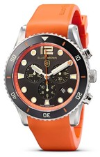 Elliot Brown Bloxworth Quartz Chronograph (44mm) Matt Black Dial / 929-019-R05