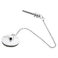 Balterley Basin Plug and Chain, Universal Fit for Standard Basins - Polished Chr